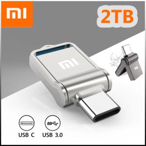 Drives Xiaomi 2TB USB Drive Flash USB 3.0 Haute vitesse 512 Go Interface DualUse pour l'ordinateur de téléphone mobile