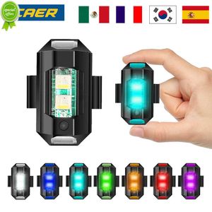 Drone Anti Collision Lights LED Aircraft Strobe Lights USB Warning Emergency Light Clignotant Signal Lighting for Cars Motorcycle