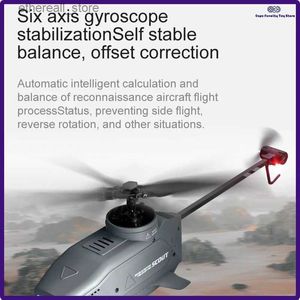 Drones 4d-L1 RC hélicoptère avec 8k haute définition double caméra quadrirotor Mini Black Bee caméra aérienne Drone 2.4 GHz 4ch Rc avion jouet Q231108