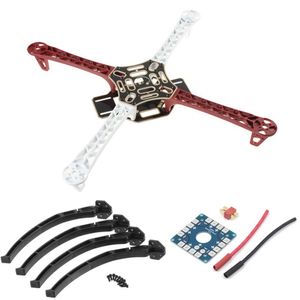 Drones F450 Flame Wheel Kit Drone avec appareil photo 450 Frame pour RC MWC 4 axe RC Multicopter Quadcopter Heli Multirotor avec engrenage terrestre