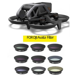 Piezas de repuesto de filtro de la cámara de la cámara de drones Avata 8/16/32/64 ND NDPL CPL MCUV Kit de filtro de estrella nocturna para accesorios DJI AVATA