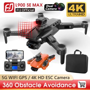 Drones L900 Pro Se Drone 4K Professional GPS 5G WiFi Brossless Motor Dual Camera Dron Fodable RC Quadcopter FPV Helicopter L900 SE MAX