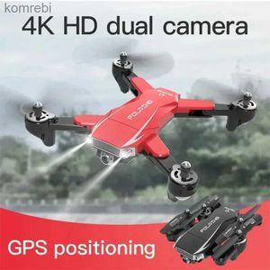 Drones Nouveau A18 UAV le moteur de brosse GPS 4K double caméras 25 Minutes de vie 30 KM/H haute Performance professionnel Dron Rc Quadcopter jouets 24313