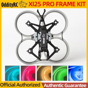 Drones Oddityrc XI25 Pro FPV Drone Frame Drone Kit 2,5 pouces 112 mm Strip de LED COB pour RC FPV Racing Drone Quadcopter Cinematic