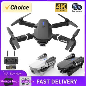 Drones Professional Dron E88RC MINI 4K DRONE 1080P HD CAME CAMER