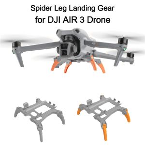 Drones Spider Leg Gear Gear pour DJI Air 3 Drone Protecteur Augmentation de 36 mm Hauteur de kits de dérapage pliable