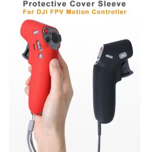 Drones Silicone Protective Protective Cover Sleeve Scratch Proflop Accessoires pour DJI FPV Motion Controller Drone Accessoires