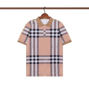 Dropship diseñador de moda de los hombres Polos camisa de los hombres de manga corta camiseta original camisa de una sola solapa chaqueta ropa deportiva traje de jogging tamaño asiático M-3XL