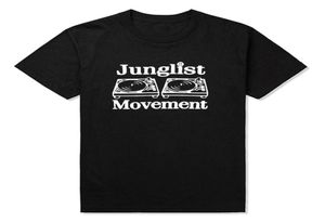 Drum and Bass Clubbing Turntables Decks Music DNB Man Junglist Movement Camisetas MenCotton O Neck Camiseta para hombre Tops Tees221p9033324
