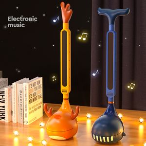 Drums Percussion Otamatone Japanese Electronic Musical Instrument Portable Synthesizer Japan Children Electric Tadpole Kawaii Kids Christmas Gift 230227