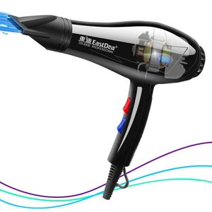 Secadores Secador de pelo profesional de 2100w, secador de pelo para salón, uso doméstico, secador de pelo con boquillas para viaje, ajuste de aire frío y caliente