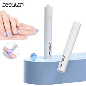 Secadores Beaulush Lámpara de uñas LED UV de secado rápido Mini máquina secadora de uñas USB para fototerapia en gel Linterna UV Herramientas profesionales de arte de uñas