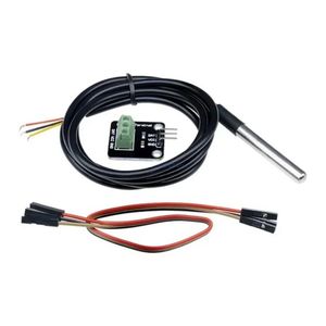 Module de capteur de température DS18B20 pour l'adaptateur de capteur Arduino Un composant essentiel pour une surveillance et un contrôle précis dans votre