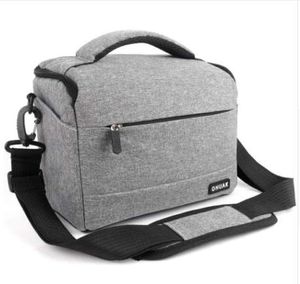 DSLR Camera Bag Fashion Polyester Shoulder Bag Camera Case For Canon Nikon Sony Lens Pouch Bag Waterproof Pography Po5120152