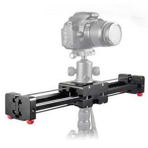 Freeshipping DSLR Camera Compact Slider Dolly Slider 50cm Rail Shooting Video Stabilizer 100cm Distance de glissement réelle