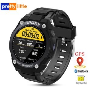 Dt97 montre intelligente GPS hommes carte SIM podomètre traqueur de fréquence cardiaque Smartwatch extérieur Mode multisport pour téléphones Android Ios