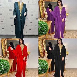 Dubai Abaya Turquía Muslim Hijab Vestido étnico Islam Vestidos africanos para mujeres Kaftan Robe Femme Longue Musulman de Mode Kabyle es