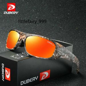 DUBERY pas cher hommes Camouflage Sport lunettes polarisées Vision nocturne lunettes de soleil hommes rétro mâle verre de soleil pour hommes UV400 nuances