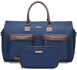 Sacs polochons sac de vêtement valise d'affaires Pack pliable Suite voyage pour hommes ordinateur portable fourre-tout bagage costume sac à main Bolsa Portatrajes