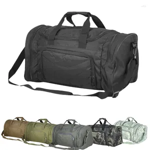 Sacs Duffel Grand fourre-tout Sac de voyage Hommes Sac à main en plein air Sports Bagages Camping Sac à dos Gym Randonnée Trekking avec compartiment à chaussures