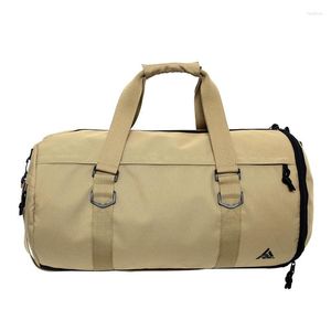 Bolsas de lona al por mayor 2023 Bolsa de viaje para mujeres y hombre Unisex Tote de gran capacidad Fitness Deporte Gimnasio Equipaje