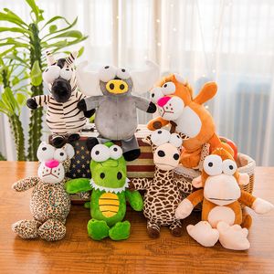 Dumb Cute Forest Big Eye Animal Series Doll Rabbit Bear Grab Machine Doll Juguete de peluche