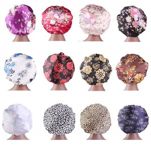 Durag Durags pour femmes nuit sommeil chapeau Satin Bonnet casquette femme dormir chapeaux couvre-tête bonnets de douche cheveux accessoires en gros