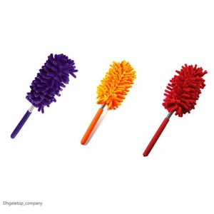 Dusters New Telescopic Microfibre Duster Extendable Cleaning Home Car Cleaner Dust Handle Gadgets Accessories Drop Delivery Garden Hou Dhboj
