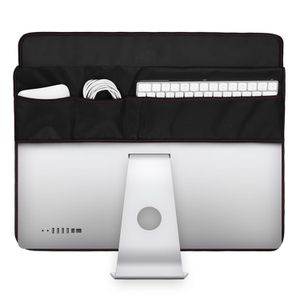 Couvercle à l'épreuve de poussière Protection en cuir PU imperméable PU avec poches de 3 pc pour 21 pouces 27 pouces Écran LCD MacBook Apple Imac MacBook 50% de rabais