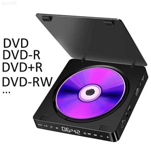Lecteur DVD VCD Lecteur DVD domestique CD VCD Résolution HD 1080P Lecteur portable prenant en charge les ports de sortie HDMI et AV adaptés aux projecteurs Smart TV L230916