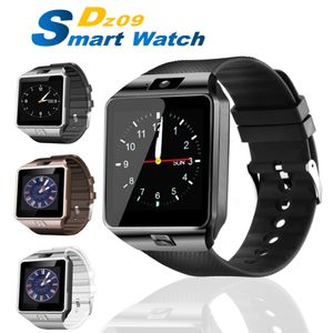 DZ09 Reloj inteligente Reloj de pulsera portátil Relojes SIM Tarjeta TF para Iphone Samsung Android Smartphone Smartwatch PK Q18 V8