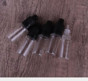 Botellas con forma de pluma de cigarrillo electrónico Botellas de PET de 30 ml con tapas a prueba de manipulaciones a prueba de niños para aceite esencial Eliquid Ejuice