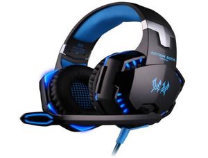 CHAQUE G2000 Deep Bass Game Headphone Stéréo Entouré OverEar Gaming Casque Bandeau Écouteur avec Lumière pour Ordinateur PC Gamer6040675