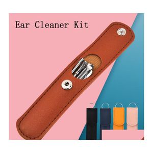 Ear Care Supply 6 Pcs Cleaner Wax Pickers Earpick Remover Curette Pick Kit Spoon Clean Tool Dhs Drop Delivery Santé Beauté Dh8Hp