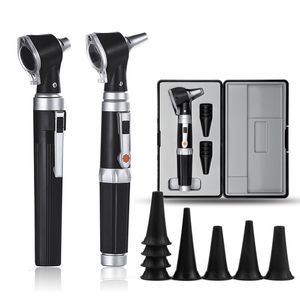 Ear Care Supply Professional Otoscopio Diagnostic Kit Home Doctor ENT Endoscope LED Portable Otoscope Cleaner with 8 230612