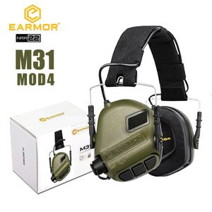 Ear Muffs OPSMEN EARMOR M31 MOD4 Tactical Headphones Military Noise Canceling Earmuffs Military AntiNoisy Shooting Earphone 230717