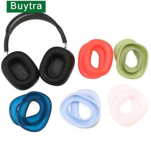 Accessoires pour écouteurs Chauds ! 1 paire d'oreillettes pour AirPods Max, remplacement de coussinets d'oreille anti-transpiration, housse de protection pour écouteurs, étui de protection 230918