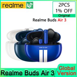 Auriculares Versión global Realme buds Air 3 Bluetooth 5.2 Auriculares TWS 42DB Auriculares Auriculares Active Noice Canceling IPX5 Resistente al agua