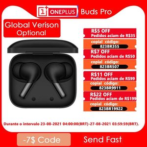 Écouteurs OnePlus Buds Pro TWS écouteur suppression adaptative du bruit LHDC 38 heures batterie IP55 résistance à l'eau pour Oneplus 9 Pro 9R
