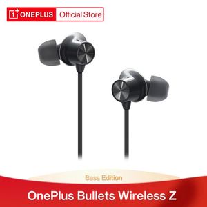 Auriculares OnePlus Bullets Wireless Z Headphones Bass Edition Carga durante 10 minutos Disfruta durante 10 horas Bluetooth 5.0 IP55 Hasta 20/17 horas