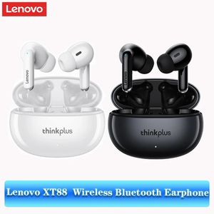 Écouteurs d'origine Lenovo XT88 TWS sans fil Bluetooth 5.3 double stéréo bouchons d'oreilles intelligents antibruit tactile batterie Durable nouveau