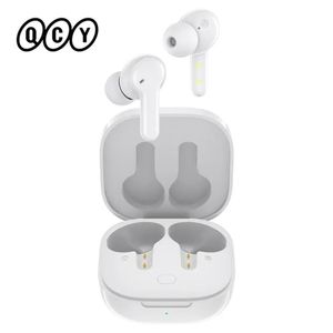 Écouteurs QCY T13 Bluetooth Headphone V5.1 Wireless TWS Elecphone Touch Control Eorebuds 4 Microphones ENC HD Call Headset Pustauting App