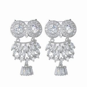 Boucles d'oreilles Hibou Nighthawk Boucles d'oreilles Performance Dangle Lustre Diamant T Luxe Designer Bijoux Bracelet Montres Femmes Hommes Couple Mode Fête De Mariage Valentine