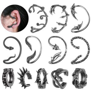 Boucles d'oreilles Zs 1 / 2pcs Snake Spises Coucheur d'oreille 316L