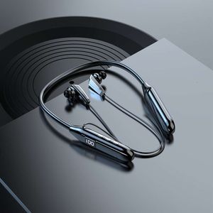 Oreilles double sans fil en cours d'exécution longue durée sans douleur sport Fiess stéréo écouteurs musique puissance affichage téléphones mobiles