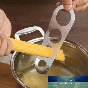 Easy Clearing Pasta Ruler Measuring Tool 4 Serving Portion Stainless Steel Spaghetti Measurer Cooking Supplies Control Tools