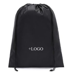 Oxford – sac à cordon étanche réutilisable et écologique, sacs cadeaux imprimés personnalisés, emballage en tissu pour chaussures de plage et de voyage, Bags293u