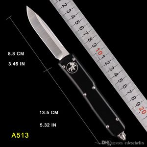EDC Mic Knife Auto Otf Couteaux Automatic Drop Point Pocket Pocket Pliant Tool Tacked Survival Camping Hunting