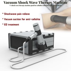 Sistema de terapia de dolores físicos efectivos Slumming Slubum Vacuum Shock Whock Shock Whockwave Máquina para alivio del dolor