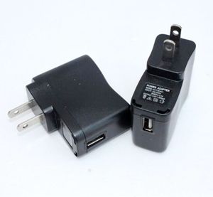 EGO-wandlader Zwart USB AC-voeding Muuradapter Adapter MP3-oplader VS-stekker werkt voor EGO-T EGO-batterij MP3 MP4 Zwart Beste kwaliteit
